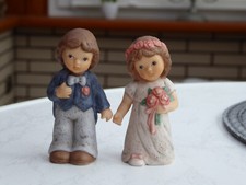Goebel Brautpaar Hochzeitspaar Braut Bräutigam Rosenstrauß Nina & Marco