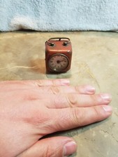 Kleiner antiker Reisewecker,alter Wecker,Uhr