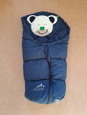 kleiner Fußsack Mucki BabyNest von Odenwälder für Babyschale, Autositz