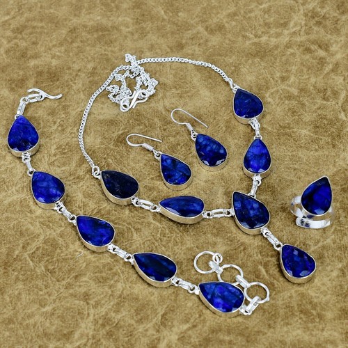 Simulierter blauer saphir - blauer,
