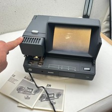 Bauer F20 Super 8 Film Betrachter / Editor mit OVP & Anleitung