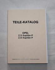 Opel Kapitän Teile-Katalog