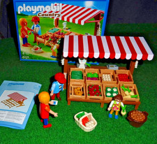 Playmobil 6121 Marktstand neuwertig, komplett in OVP