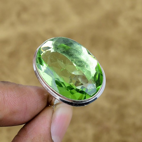 Natürlicher grüner amethyst - natürlicher,