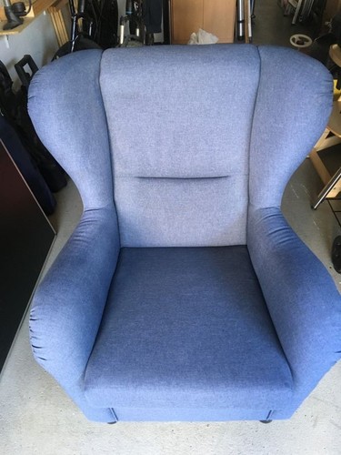 Sessel mit hocker - sessel,