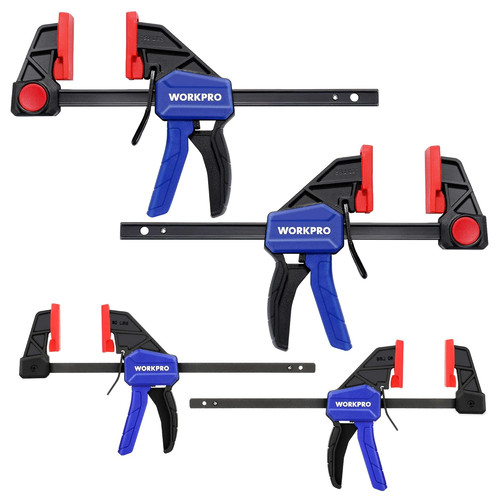 Workpro einhandzwingen set - set, 4