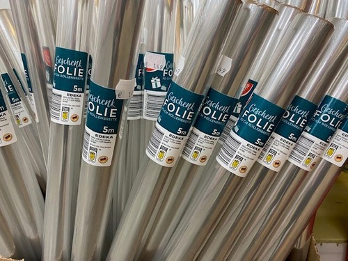 5x4m rolle klarsichtfolie - 5x4m,