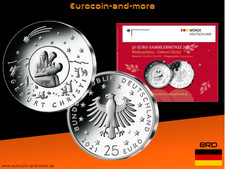 25 Euro BRD 2021 Weihnachten - Geburt Christi Ag-999 Feinsilber in PP-Proof