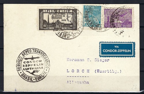 Zeppelinpost 1931 rio - 1931, de