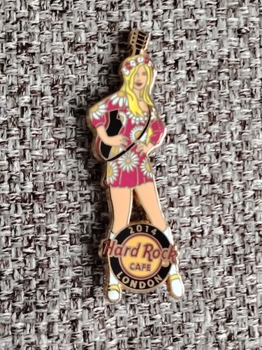 Pin girl hard rock - pin, cafe/