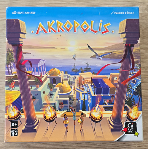 Akropolis brettspiel legespiel - akropolis,