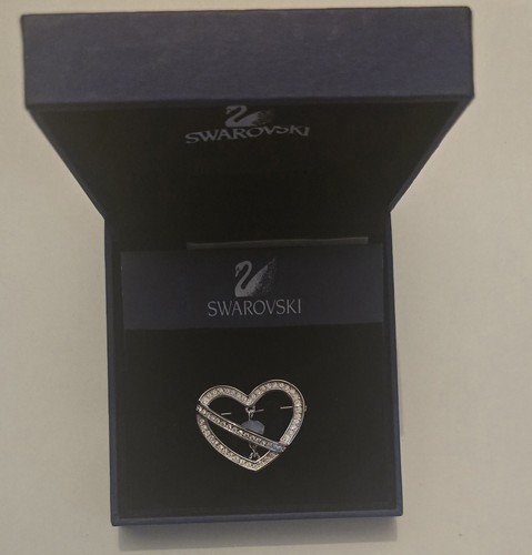 Swarovski herz brosche - brosche, pavé