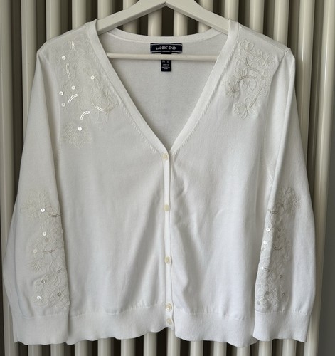Strick jacke weiß l von - strick,