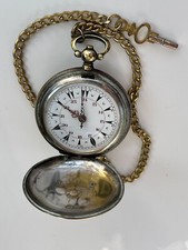 Ottoman Osmanli Silber Taschenuhr Saat Pocket Watch Rare Türk Turk Spz3