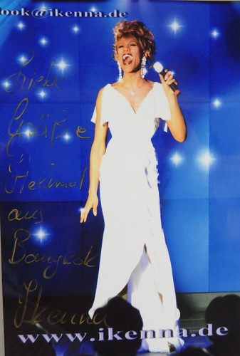 Autogramm travestie star - travestie,