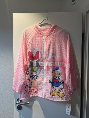 Wind regenjacke rosa weiß - wind/regenjacke,