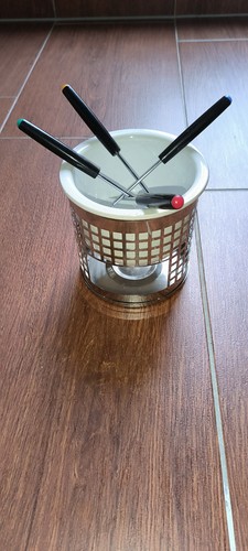 Schokoladenfondue set schale - schokoladenfondue-set,,