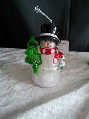 LED-Schneemann/neu/Farbwechsel