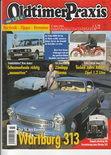 Oldtimer praxis 2003 - praxis, 03/2003