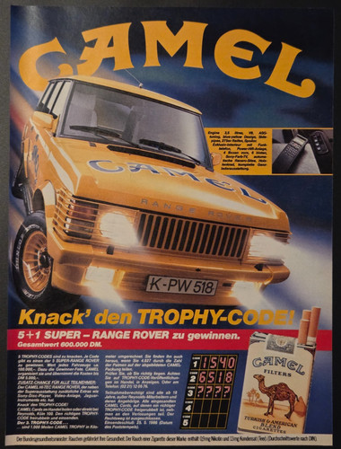 Camel zigaretten trophy - zigaretten,