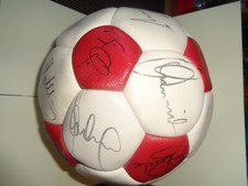 Fußball der Deutschen Nationalmannschaft signiert WM 1982