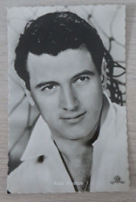 Foto Autogrammkarte Schauspieler Rock Hudson 1950/1960er Jahre (114514)