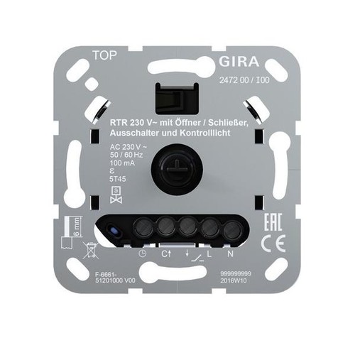 Gira raumtemperaturregler - gira,