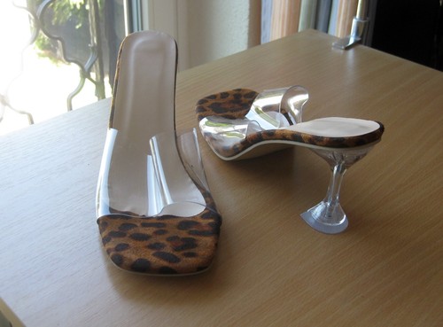 High heel pantolette - heel,