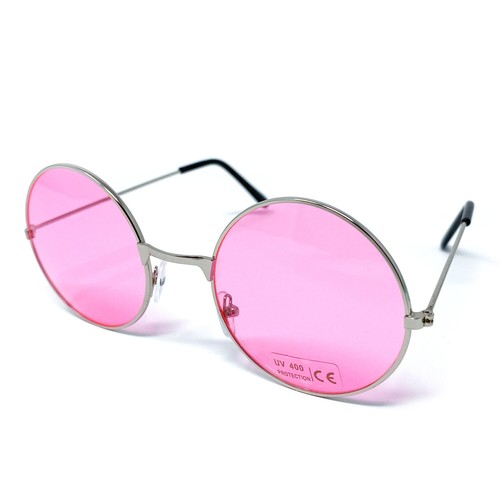 Hippie brille rund - rund, retro