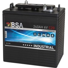 BSA INDUSTRIAL 6V 240AH