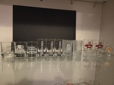 11x Shotgläser Noppenglas