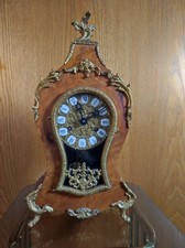 Pendule Tischuhr Kaminuhr Geh- Schlagwerk FHS Franz Hermle & Söhne 