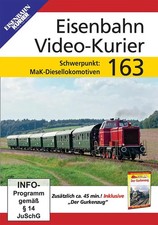 DVD - Eisenbahn Video-Kurier 163 | MaK-Diesellokomotiven | DVD | 58 Min. | 2024