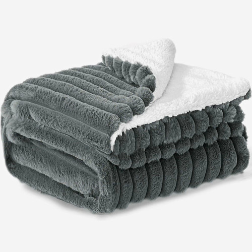 Sherpa flanell fleece - sherpa, decke