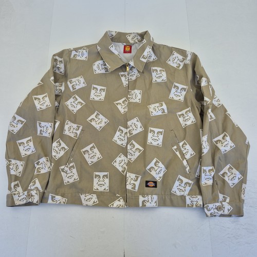 Obey dickies jacke beige - dickies,