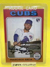2019 TOPPS ARCHIVES - FRANCISCO ARCIA / Chicago Cubs Pitcher ROOKIE CARD RC #117