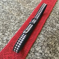 LACOSTE Gürtel 80 cm blau/weiß NEU