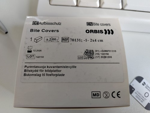Aufbissschutz scan sleeves - aufbissschutz,