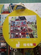 Janod eco Friendly house Puzzle Koffer habitat écolo Puppenhaus Verpackung