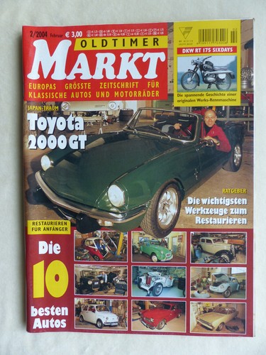 Oldtimer markt heft 2004 - markt, 2/2004