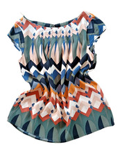 ausgefallene Viskose Bluse Gr. 36 Tunika gepflegt More & More Hippie Indianer