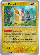 Pokemon Karte: Morpeko Reverse 072/167 Maskerade im Zwielicht TWM Deutsch NM