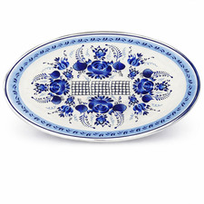 Servierplatte oval 5x15x2 - servierplatte-oval, 24,5x15x2