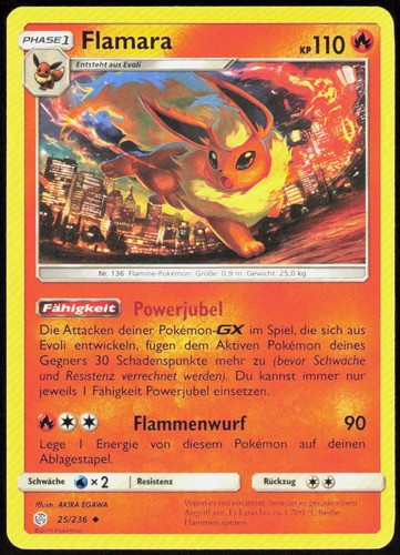 Pokemon tcg flamara - tcg, worlds