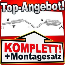 Auspuff für AUDI A3 (8L1) 1.8 T Turbo ESD Original Form Auspuffanlage