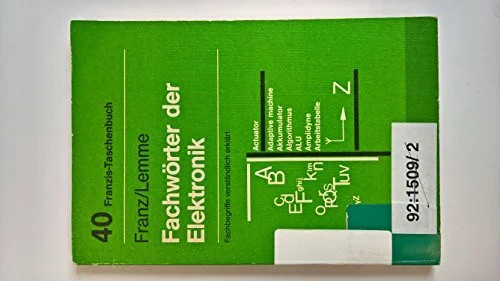 Fachwörter der elektronik - fachwörter,