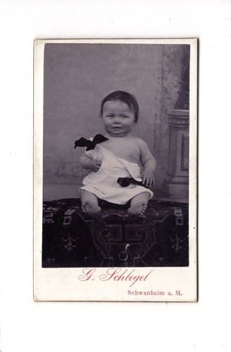 Cdv foto kleinkind baby - kleinkind,