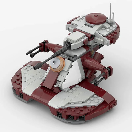 Red moc 75283 armored assault - red,