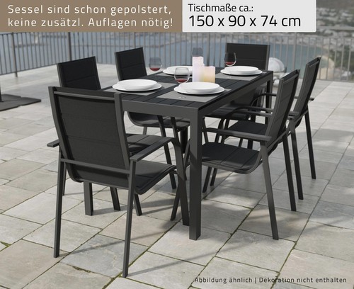 Alu gartensitzgruppe - alu,
