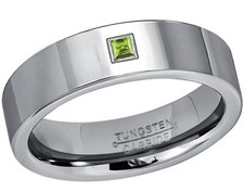 0.05ctw Princess Cut Peridot